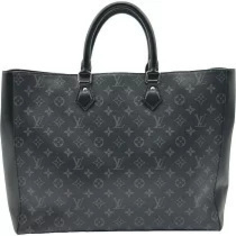 Louis Vuitton Grand Sac Monogram Eclipse Black Tote Bag